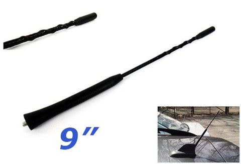 9" AM/FM Radio OEM Replacement Spiral Roof Antenna Mast Whip Volkswagen