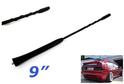 9" AM/FM Radio OEM Replacement Spiral Roof Antenna Mast Whip Volkswagen