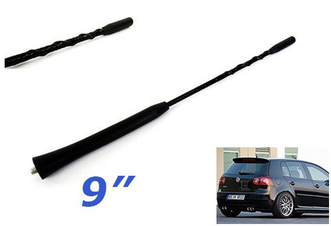 9" AM/FM Radio OEM Replacement Spiral Roof Antenna Mast Whip Volkswagen