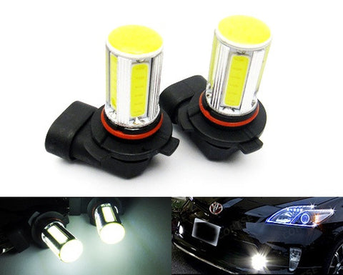 2 pieces of LUFFY 9006 HB4 High Power COB LED Light bulb 25W white