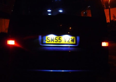 LED License Number Plate Light lamp OEM Replacement kit VW Caddy Passat Transporter T5