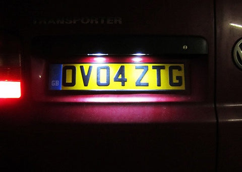 LED License Number Plate Light lamp OEM Replacement kit VW Caddy Passat Transporter T5