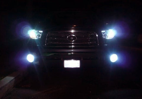 2 pieces of H3 (453) CREE LED Projector Light with 4 Plasma SMD LED 11W white