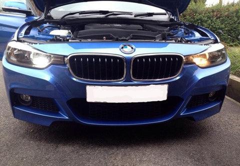 2 pieces of LUFFY PW24W PWY24W High Power COB LED Light bulb 25W white