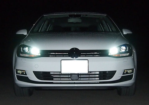 2 pieces of LUFFY PW24W PWY24W High Power COB LED Light bulb 25W white