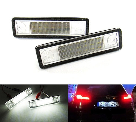 LED License Number Plate Light lamp OEM Replacement kit Opel Astra Corsa Omega Vectra