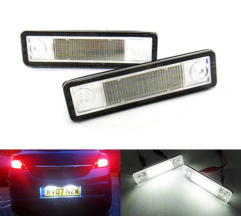 LED License Number Plate Light lamp OEM Replacement kit Opel Astra Corsa Omega Vectra