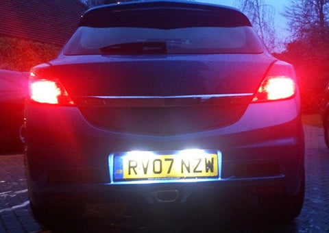 LED License Number Plate Light lamp OEM Replacement kit Opel Astra Corsa Omega Vectra