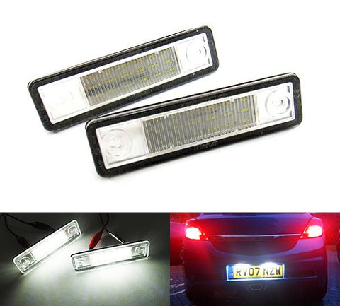 LED License Number Plate Light lamp OEM Replacement kit Opel Astra Corsa Omega Vectra