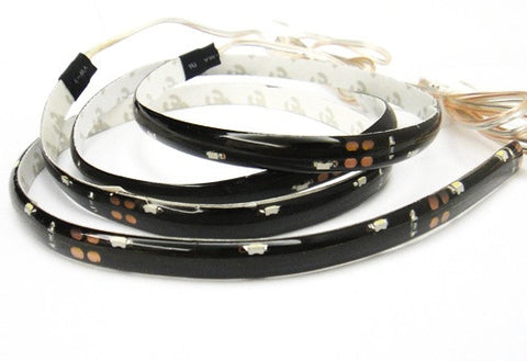 2 pieces of 20 SMD LED Side Shine / Side Glow Light strip white