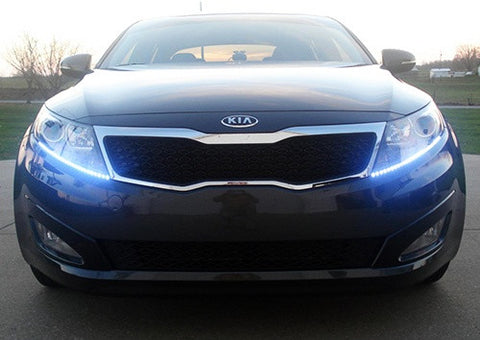 2 pieces of 20 SMD LED Side Shine / Side Glow Light strip white