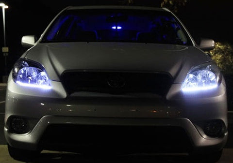 2 pieces of 20 SMD LED Side Shine / Side Glow Light strip white