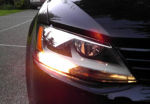 2 pieces of 18 High Power SMD LED 382 (P21W) 1156 7506 BA15s Light bulb amber