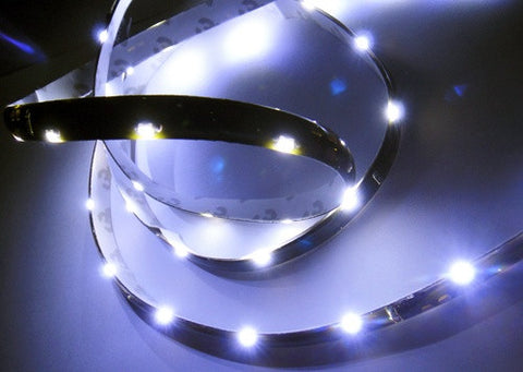 2 pieces of 20 SMD LED Side Shine / Side Glow Light strip white