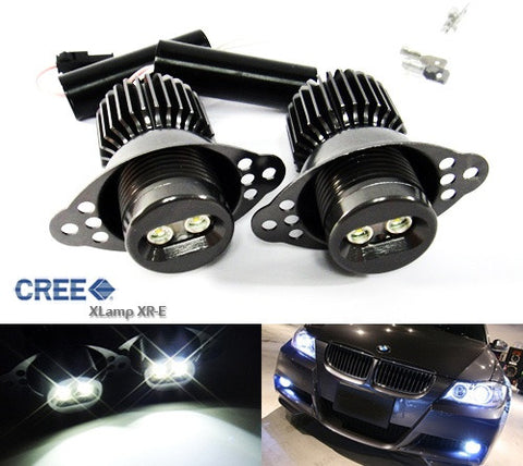 BMW xenon white 10W CREE LED Angel Eyes / Halo Ring replacement Light / Lamp bulb E90 E91
