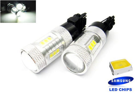 2 pieces of 15 SAMSUNG High Power 2835 SMD LED 3156 3157 3357 3057 Light bulb 15W white