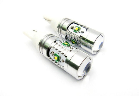 2 pieces of T15 955 921 912 906 W16W 5x CREE XP-E LED Projector Light bulb 25W white