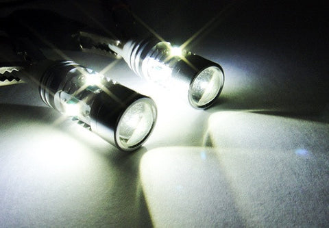 2 pieces of T15 955 921 912 906 W16W 5x CREE XP-E LED Projector Light bulb 25W white