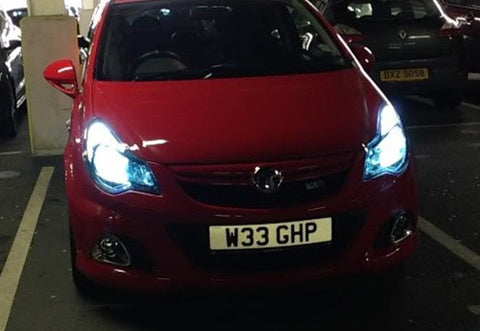 2x High Power 501 T10 168 194 2825 W5W LED Projector Light bulb w/ 4 Plasma LED 7.5W white