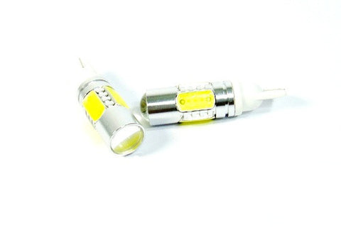 2x High Power 501 T10 168 194 2825 W5W LED Projector Light bulb w/ 4 Plasma LED 7.5W white