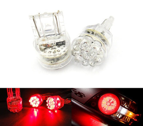2 pieces of 15 LED 580 7443 W21/5W 582 7440 W21W 992 Light bulb red
