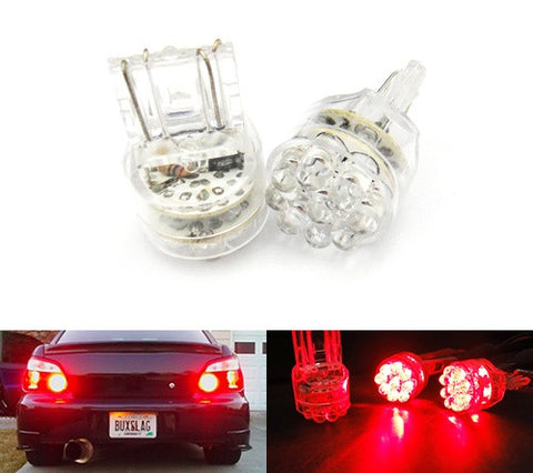 2 pieces of 15 LED 580 7443 W21/5W 582 7440 W21W 992 Light bulb red