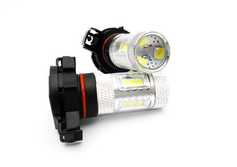 2 pieces of 15 SAMSUNG High Power 2835 SMD LED H16 PS19W 5202 9009 Light bulb 15W white