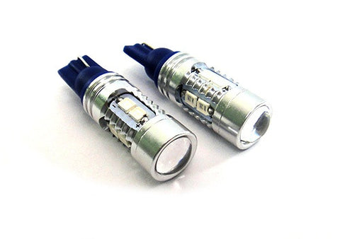 2 pieces of 10 SAMSUNG 2835 SMD LED 501 T10 168 194 2825 W5W wedge Light bulb blue