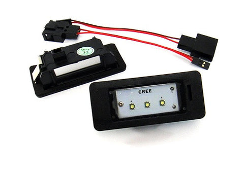 License Number Plate Light CREE LED Lamp Replacement kit Audi A4 A5 Q5 TT VW Jetta Touareg