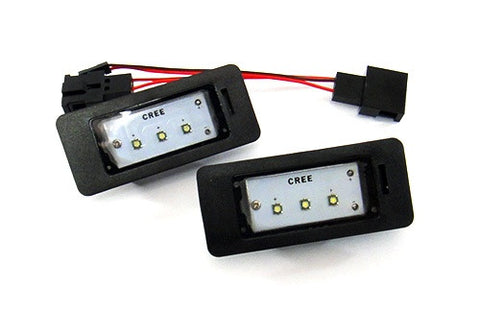 License Number Plate Light CREE LED Lamp Replacement kit Audi A4 A5 Q5 TT VW Jetta Touareg