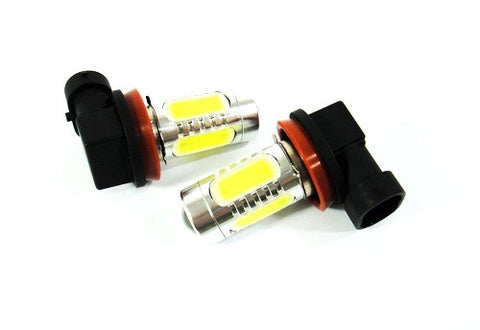 2 pieces of H11 H8 CREE LED Projector Light with 4 Plasma SMD LED 11W white