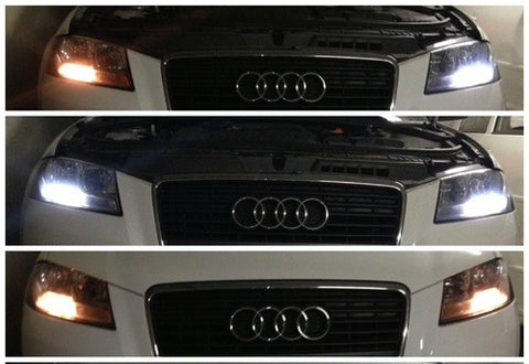 2 pieces of H16 PS19W 5202 9009 10X CREE XB-D LED Projector Light bulb 50W white