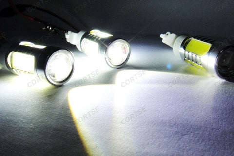 2 pieces of 382 (P21W) 1156 7506 BA15s CREE LED Projector Light w/ 4 Plasma SMD LED 11W white