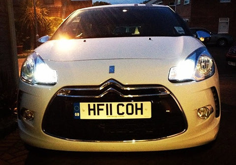 2 pieces of 18 high power SMD LED 580 7443 W21/5W 582 7440 W21W 992 Light bulb white