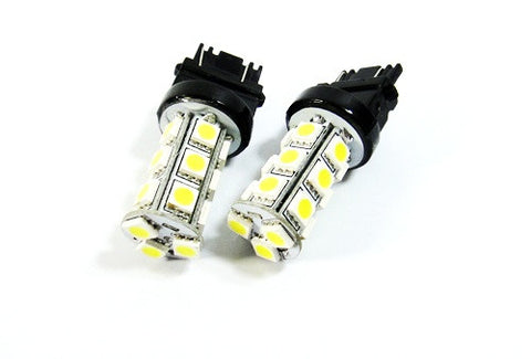 2 pieces of 18 high power SMD LED 580 7443 W21/5W 582 7440 W21W 992 Light bulb white