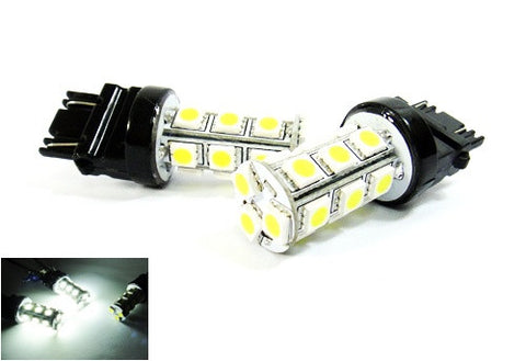 2 pieces of 18 high power SMD LED 580 7443 W21/5W 582 7440 W21W 992 Light bulb white