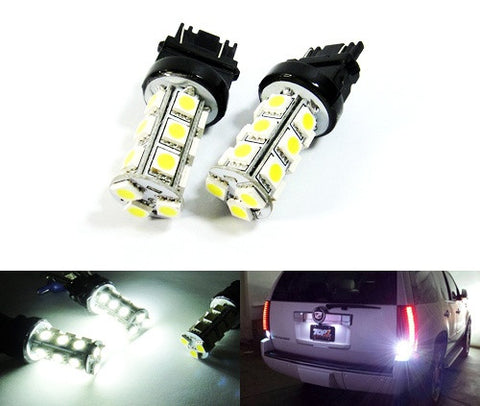 2 pieces of 18 high power SMD LED 580 7443 W21/5W 582 7440 W21W 992 Light bulb white