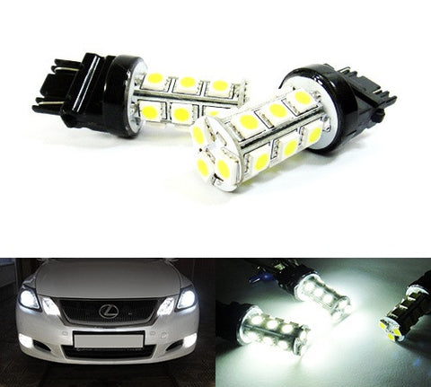 2 pieces of 18 high power SMD LED 580 7443 W21/5W 582 7440 W21W 992 Light bulb white