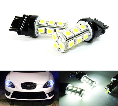 2 pieces of 18 high power SMD LED 580 7443 W21/5W 582 7440 W21W 992 Light bulb white