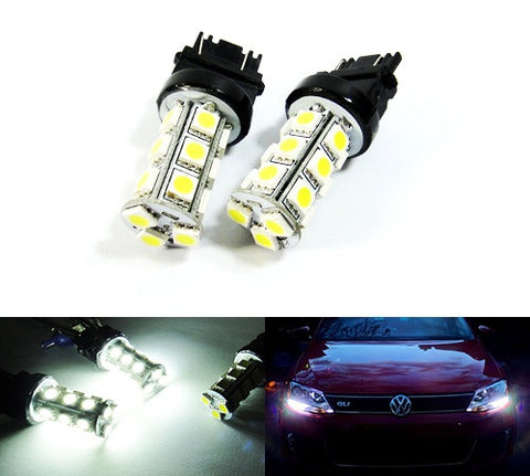 2 pieces of 18 high power SMD LED 580 7443 W21/5W 582 7440 W21W 992 Light bulb white