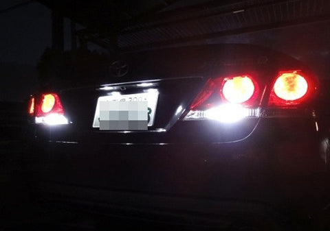 2 pieces of 18 high power SMD LED 580 7443 W21/5W 582 7440 W21W 992 Light bulb white