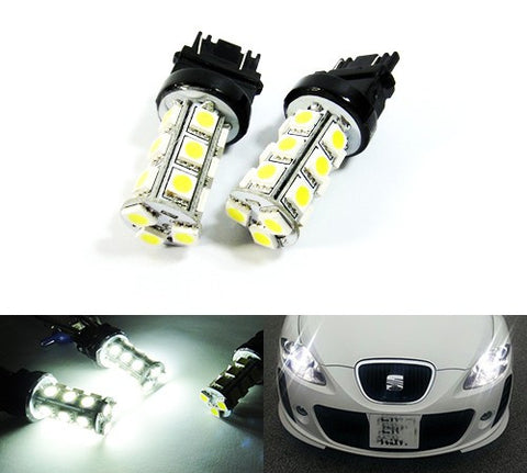 2 pieces of 18 high power SMD LED 580 7443 W21/5W 582 7440 W21W 992 Light bulb white