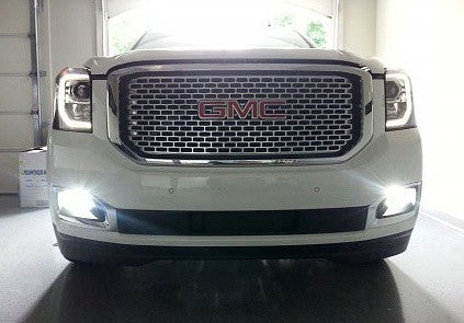 2 pieces of LUFFY H16 PS19W 5202 9009 High Power COB LED Light bulb 25W white