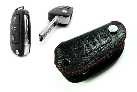 Premium Leather Smart Key fob holder for Audi A3 A4 S4 A6 TT