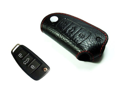 Premium Leather Smart Key fob holder for Audi A3 A4 S4 A6 TT