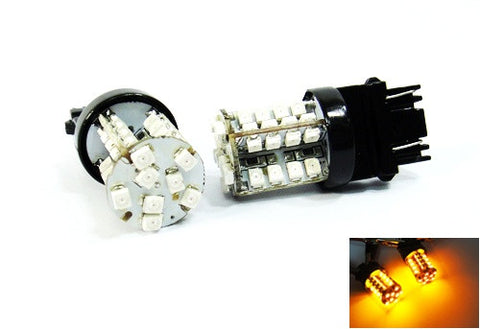2 pieces of 40 SMD LED 182 3156 P27W 180 3157 3057 P27/7W Light bulb Amber
