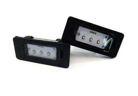 License Number Plate Light CREE LED Lamp Replacement kit BMW E90 E70 E60 E39 F30