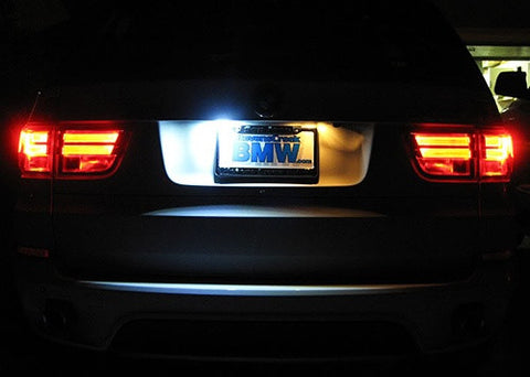 License Number Plate Light CREE LED Lamp Replacement kit BMW E90 E70 E60 E39 F30