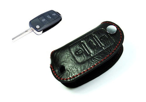 Premium Leather Smart Key fob holder for Volkswagen Golf GTI Jetta Passat Beetle