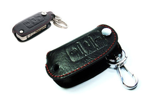 Premium Leather Smart Key fob holder for Volkswagen Golf GTI Jetta Passat Beetle